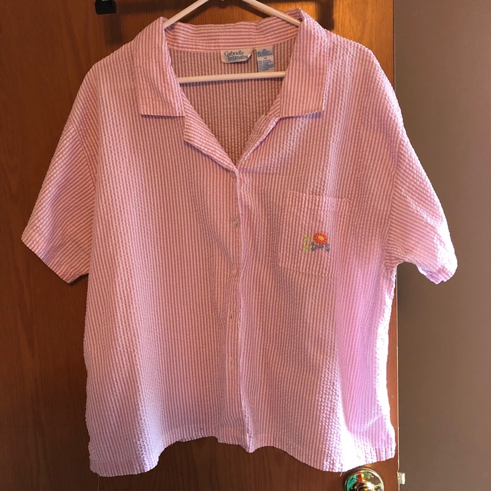 Vintage Comfy PJ top